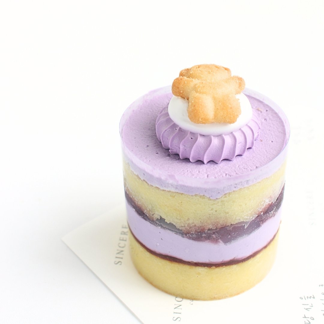 Small Cake Creamy Blueberry